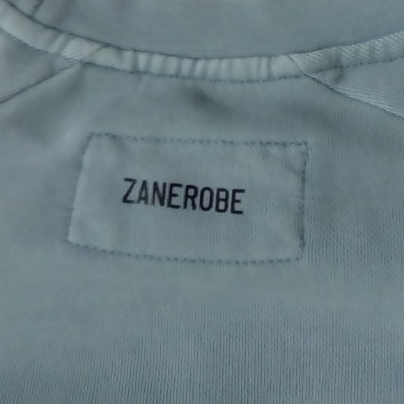 Zanerobe Flintlock Crew Sweater Turquoise M, NWOT - 07/24 - Picture 12 of 14